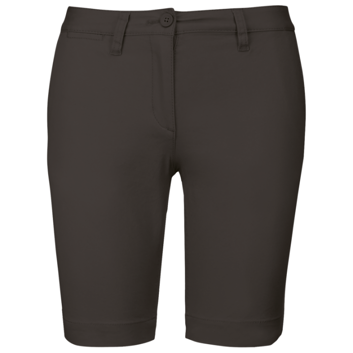 Bermuda chino femme