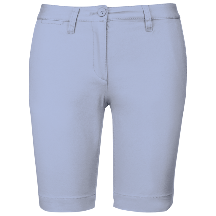 Bermuda chino femme