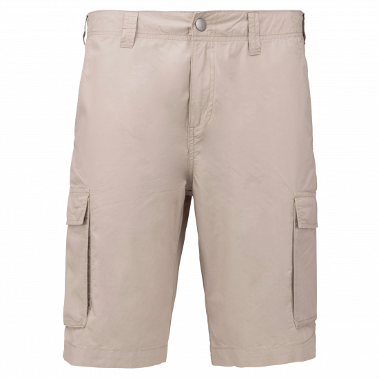 Bermuda léger multipoches homme