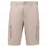 Bermuda léger multipoches homme