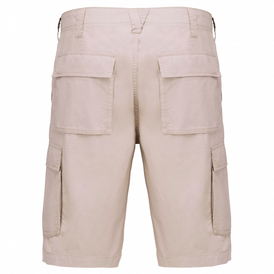 Bermuda léger multipoches homme