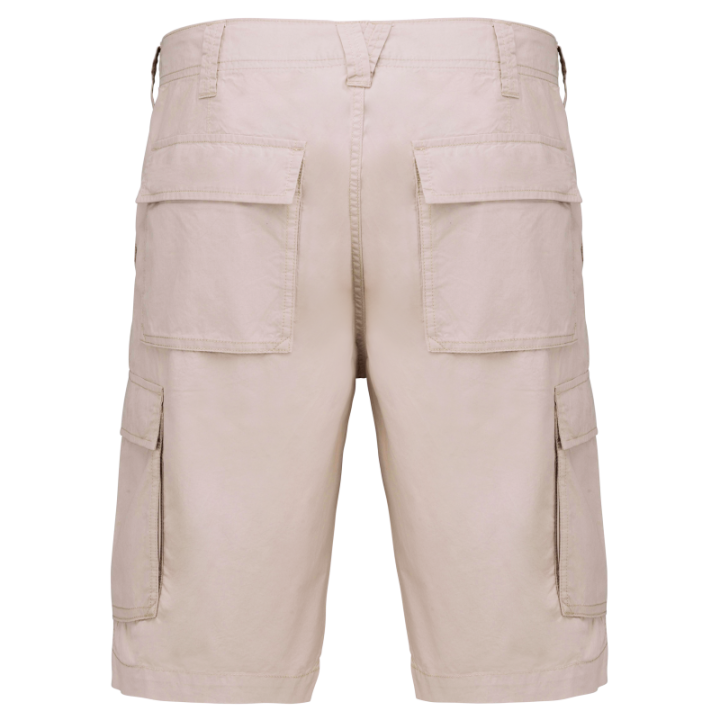 Bermuda léger multipoches homme