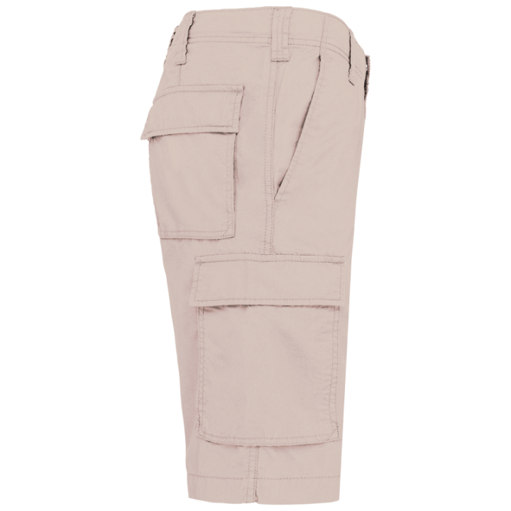 Bermuda léger multipoches homme