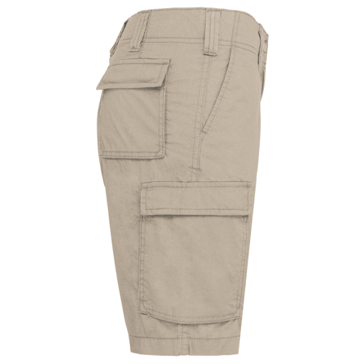 Bermuda léger multipoches femme