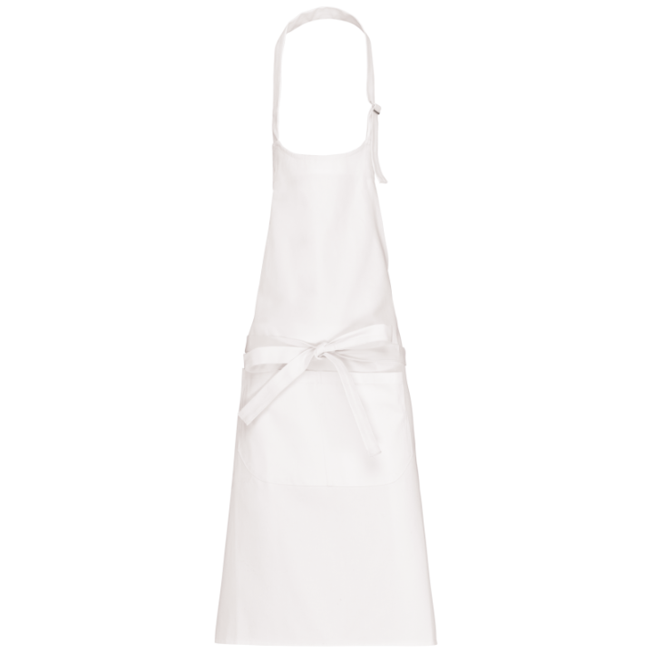 Tablier coton lavage haute température