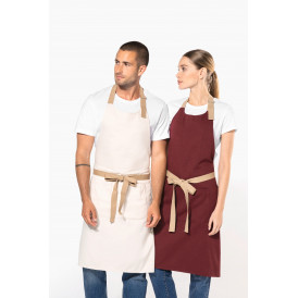 Tablier unisexe tissu écoresponsable