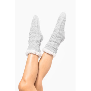 Chaussettes lounge doublées sherpa