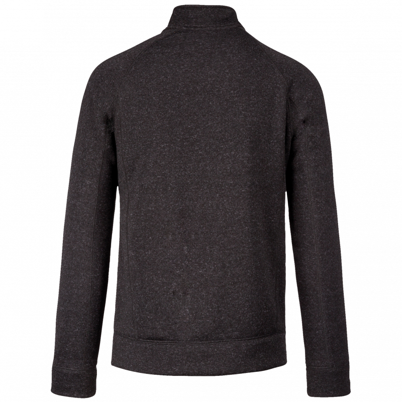 Veste zippée chinée homme
