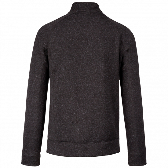 Veste zippée chinée homme