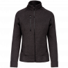 Veste zippée chinée femme