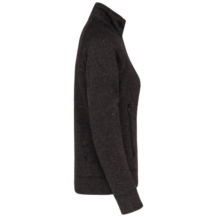 Veste zippée chinée femme