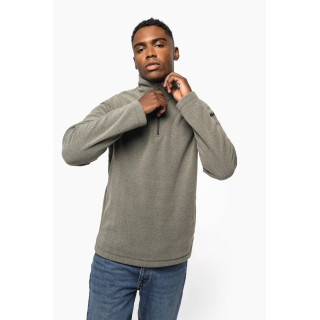 Polo micropolaire col zippé Kariban