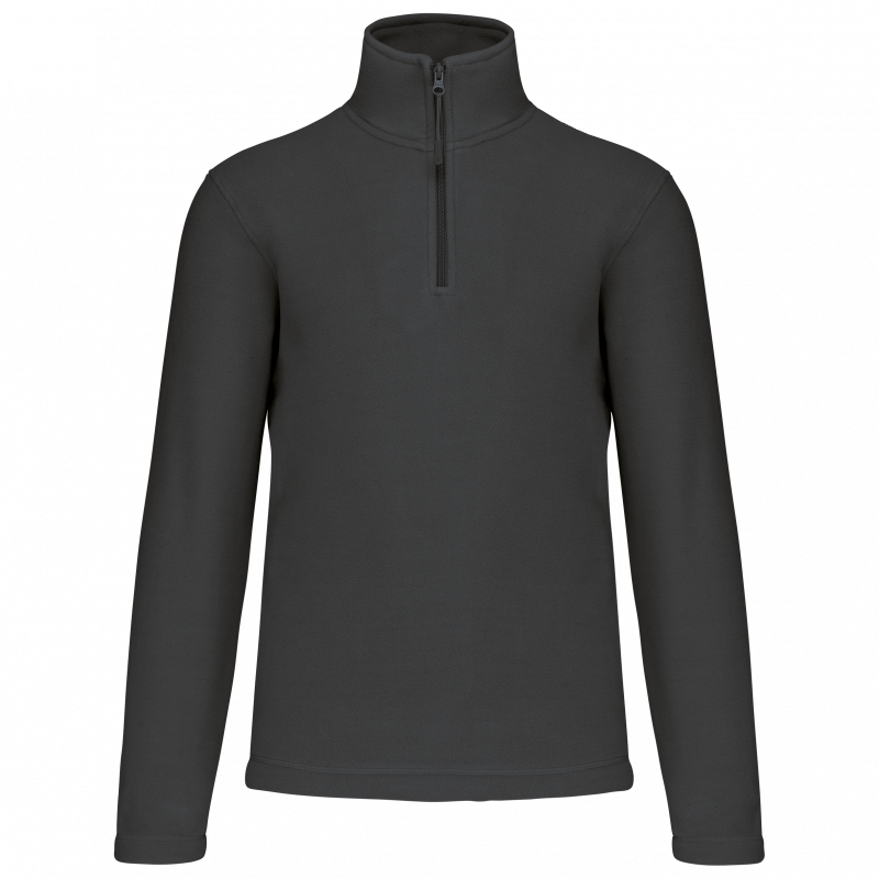 Polo micropolaire col zippé Kariban