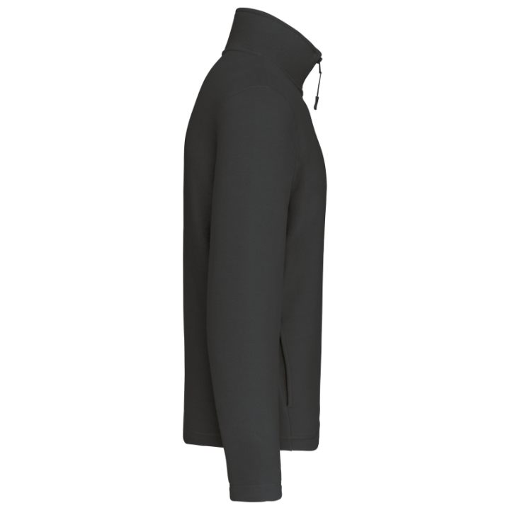 Polo micropolaire col zippé Kariban