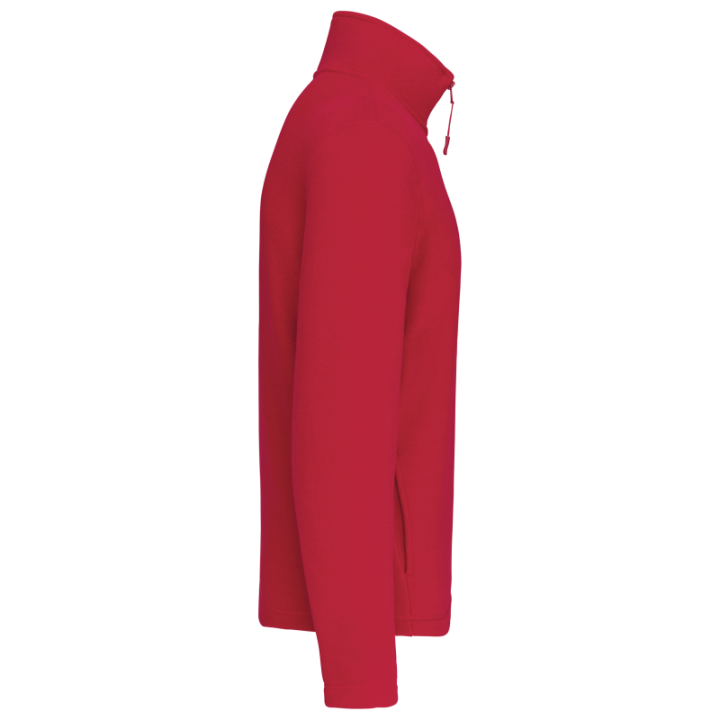 Polo micropolaire col zippé Kariban