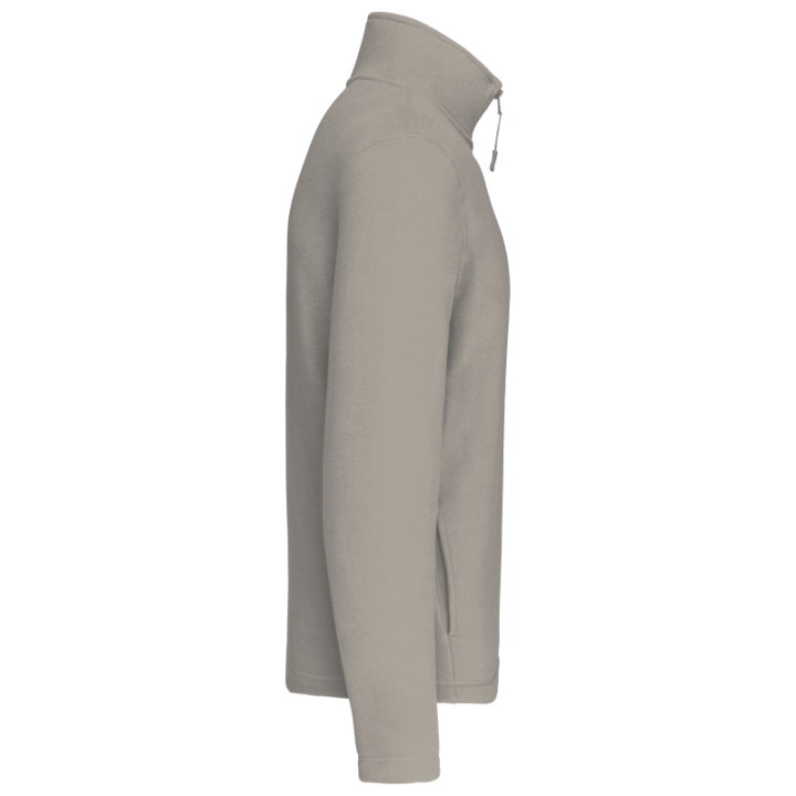 Polo micropolaire col zippé Kariban