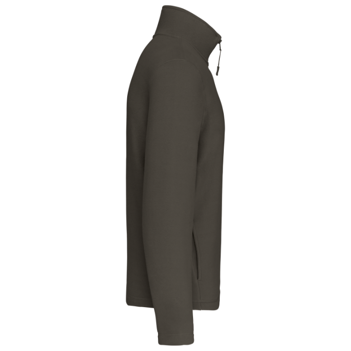 Polo micropolaire col zippé Kariban