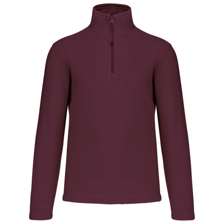 Polo micropolaire col zippé Kariban