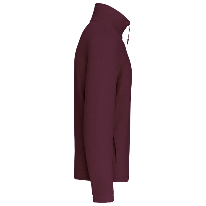 Polo micropolaire col zippé Kariban