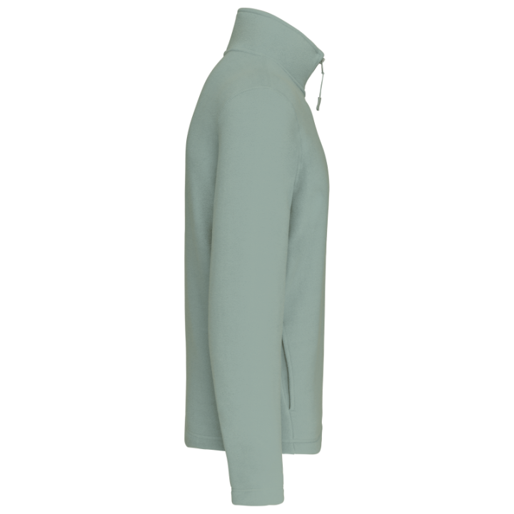 Polo micropolaire col zippé Kariban