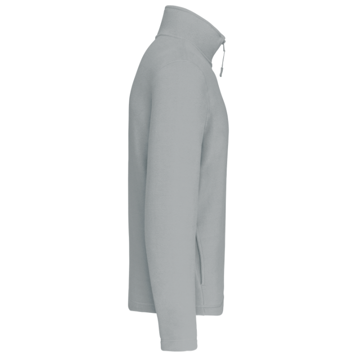 Polo micropolaire col zippé Kariban