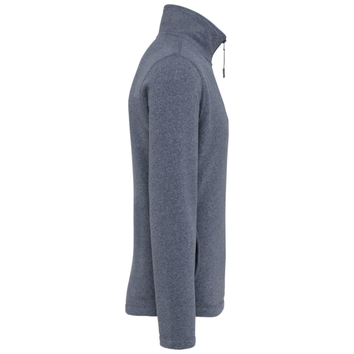 Polo micropolaire col zippé Kariban