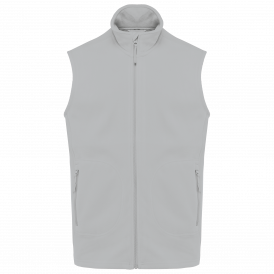 Bodywarmer unisexe en tissu micropolaire recylé