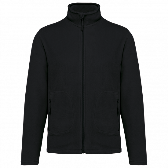 Veste unisexe en micropolaire avec un tissu 100% polyester recyclé