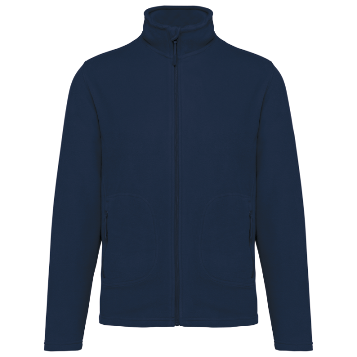Veste micropolaire unisexe tissu 100% recyclé