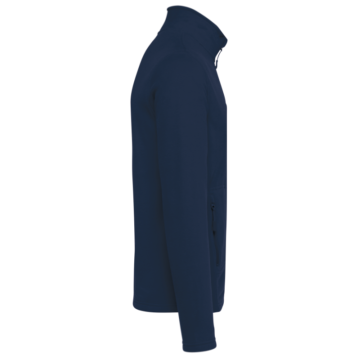 Veste micropolaire unisexe tissu 100% recyclé