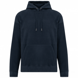 Sweat-shirt à capuche unisexe coupe oversize en micropolaire recyclée