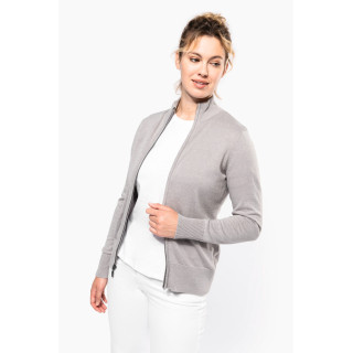 Cardigan femme zippé Kariban
