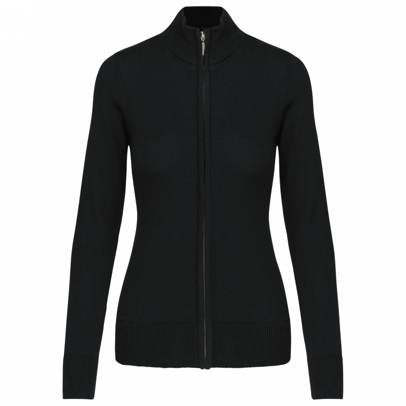 Cardigan femme zippé Kariban