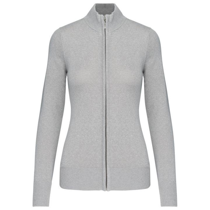 Cardigan femme zippé Kariban