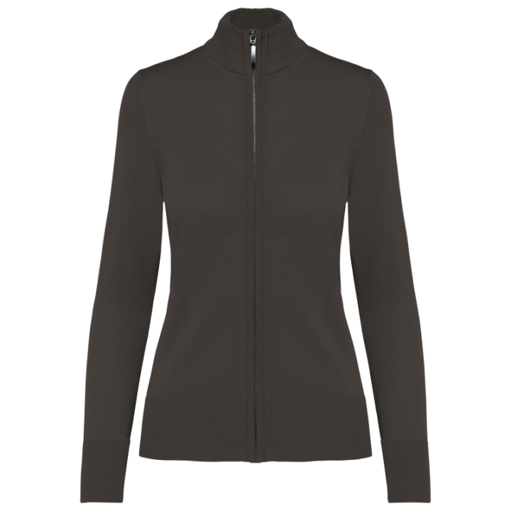 Cardigan femme zippé Kariban