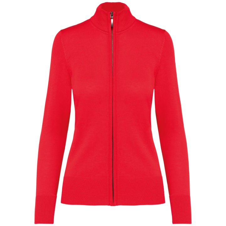 Cardigan femme zippé Kariban