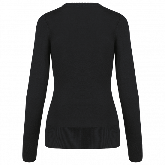 Pull femme col v