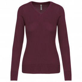 Pull col V femme K966 | Kariban
