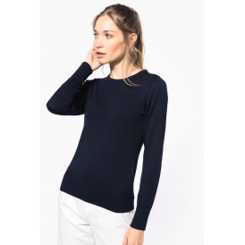 Pull femme encolure ronde kariban