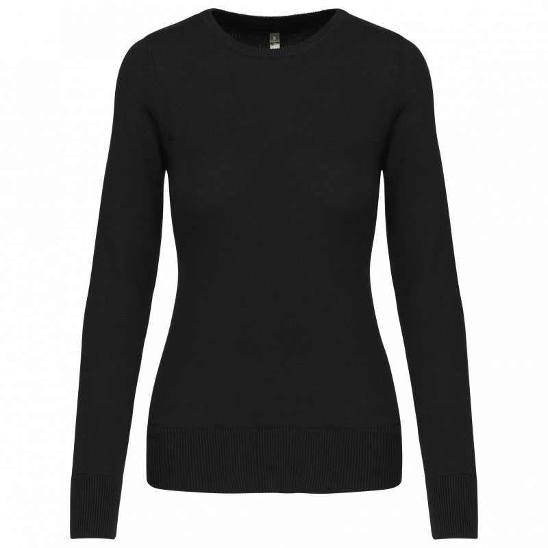 Pull femme encolure ronde kariban