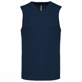 Pull col V sans manches K969 | Kariban
