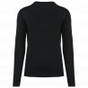 Pull homme avec un col en V, tissu coton/polyester écoresponsable