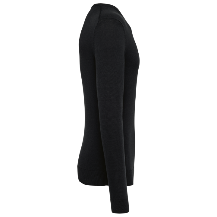 Pull homme col V avec coton écoresponsable