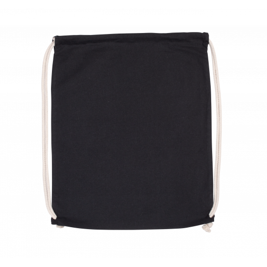 Sac à dos en coton bio avec cordelettes KIMOOD