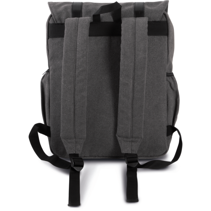 Sac à dos en toile à rabat