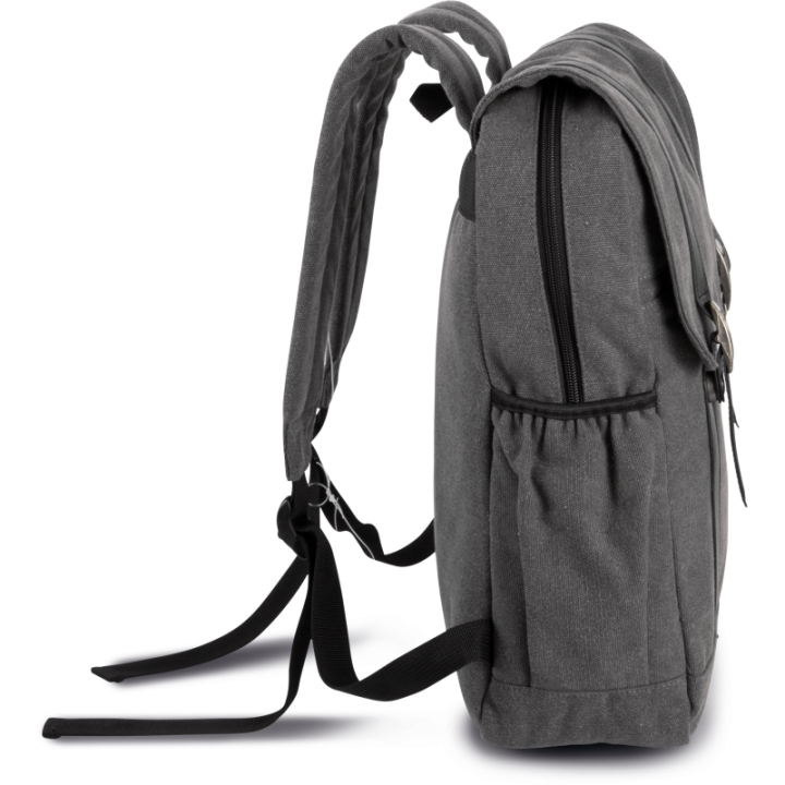 Sac à dos en toile à rabat