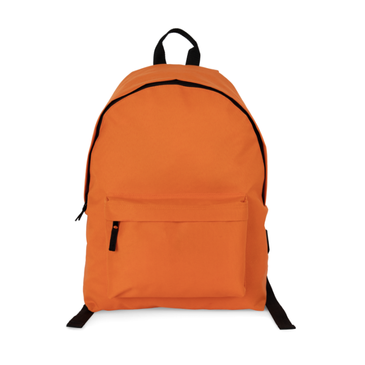 Sac à dos casual recyclé avec poche frontale