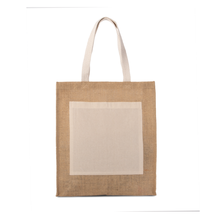 Sac shopping toile de jute Kimood