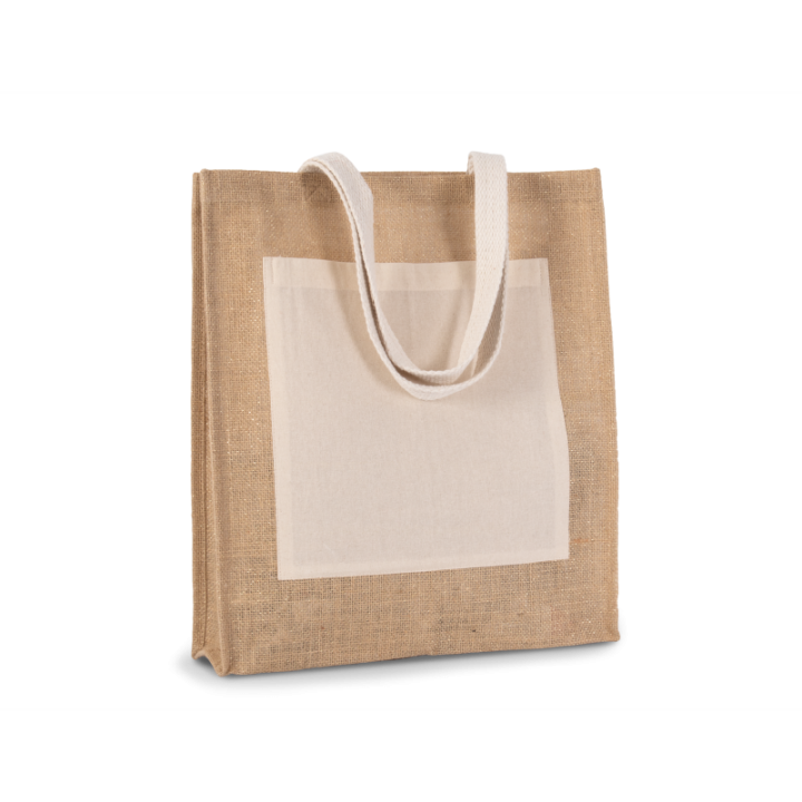 Sac shopping toile de jute Kimood