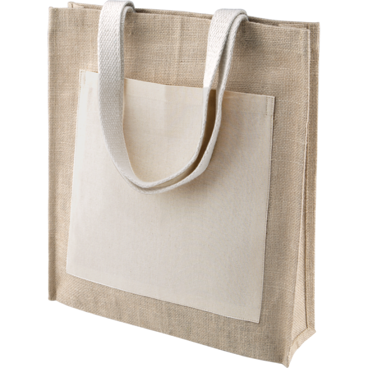 Sac shopping toile de jute Kimood